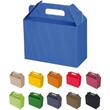 Tragegeschenkverpackung Vienna, mittel, Tragekarton, Geschenktasche, gewellte Oberfläche, 240x95x150mm, natur, 25 Stück Artikelbild