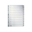 Leitz Ordnerregister A4, 1-12, Tauenpapier, grau Artikelbild Secondary1 S